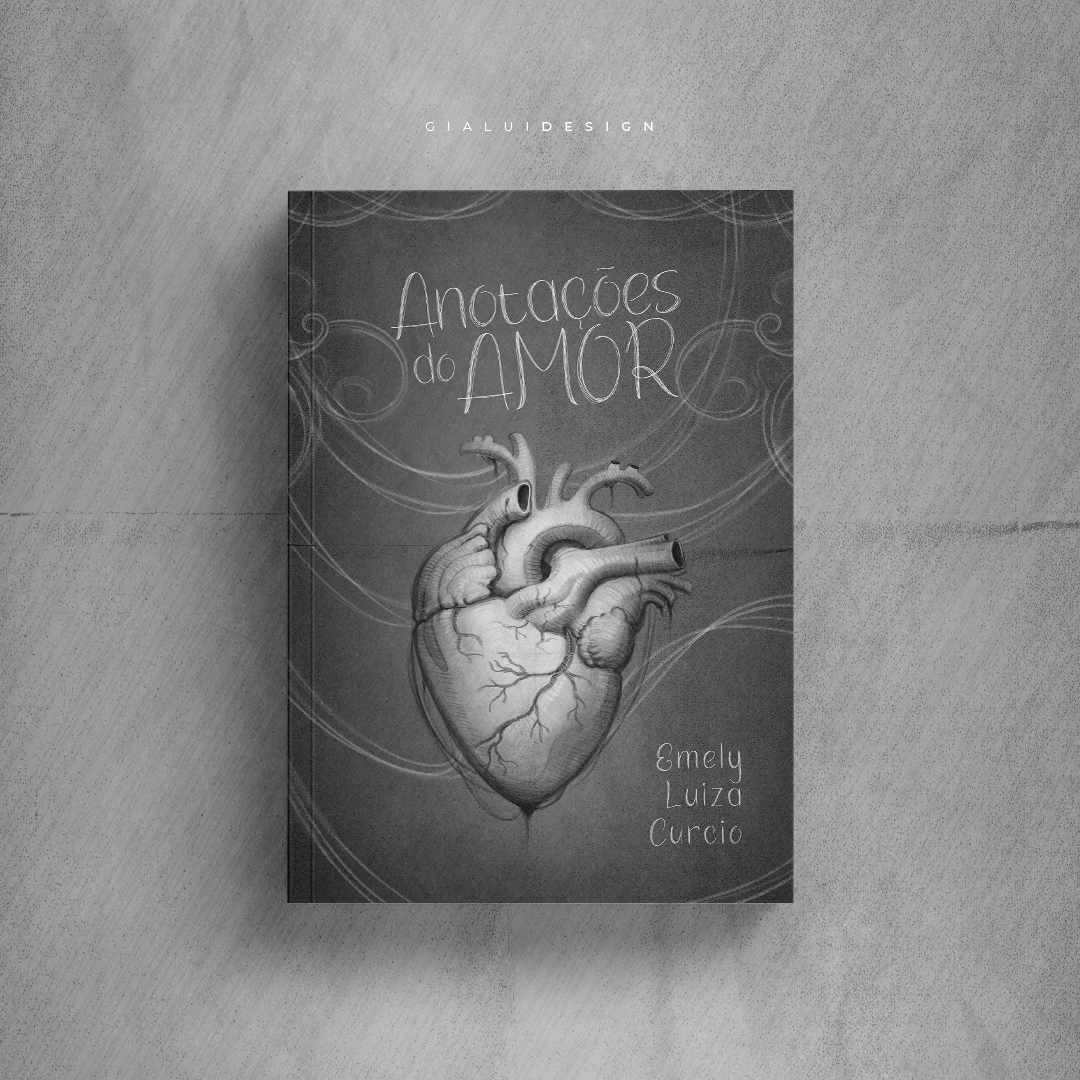 Capa do livro físico de Anotações do Amor